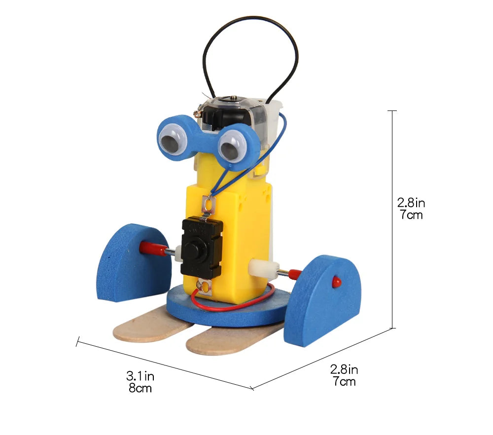 DIY Electric Walking Robot Model Kits Toys
