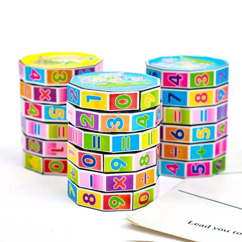 Mathematics Numbers Magic Cube Puzzle Toy