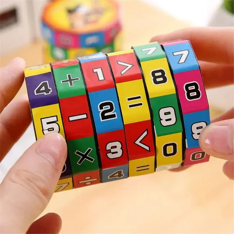 Mathematics Numbers Magic Cube Puzzle Toy