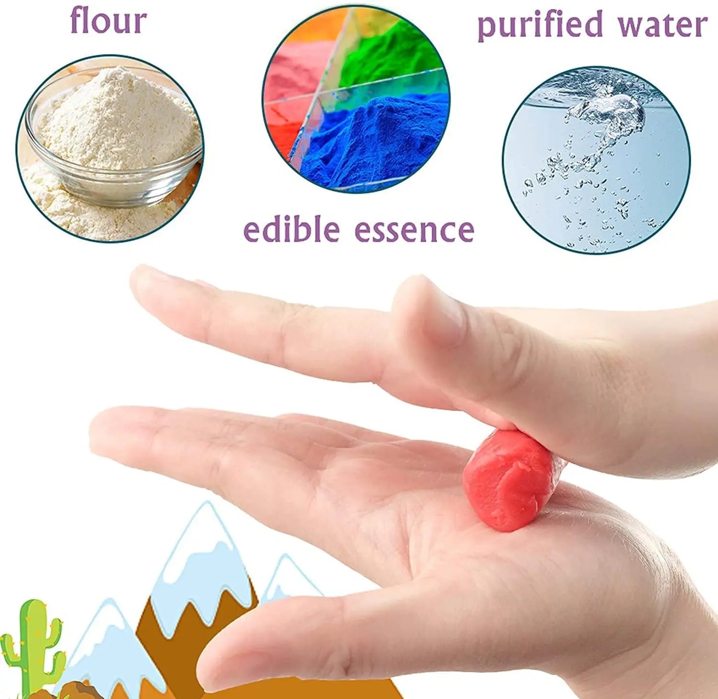 Yeahbo Playdough Modelling Clay Sets