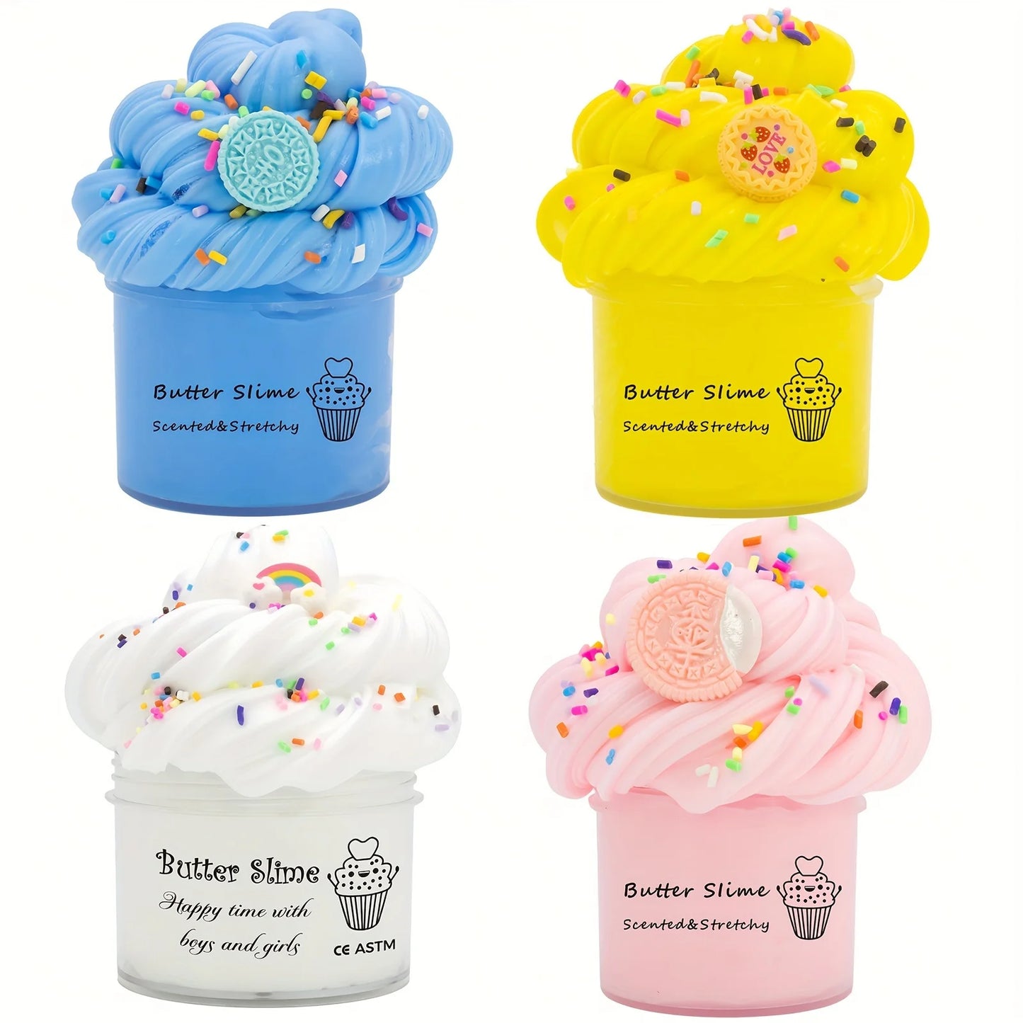 Butter Fluffy Slime Kit Charm