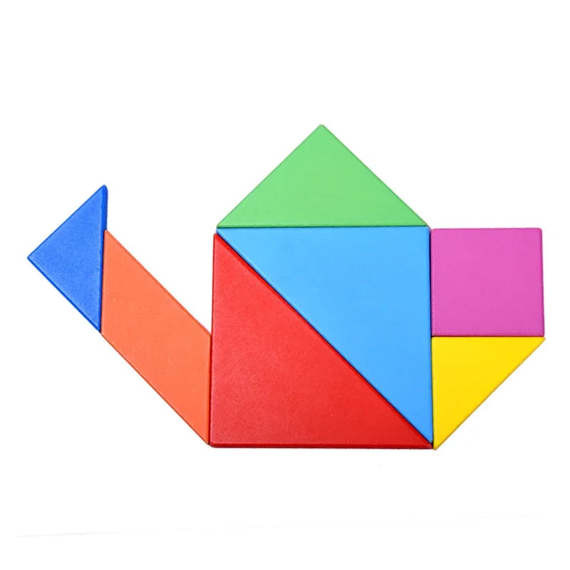 Wooden Tangram Puzzle Toys