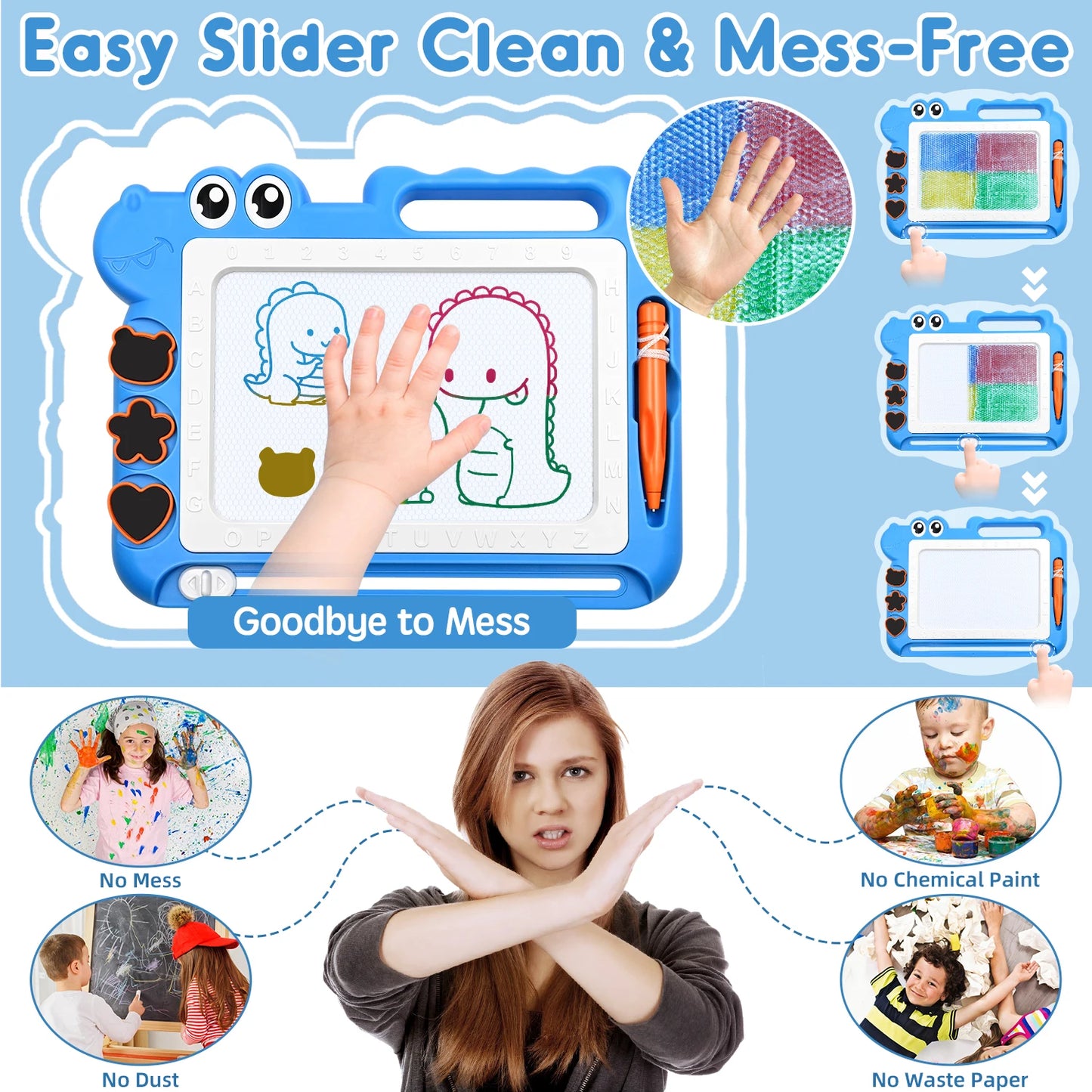 Magnetic Drawing Board Toddler Toys
