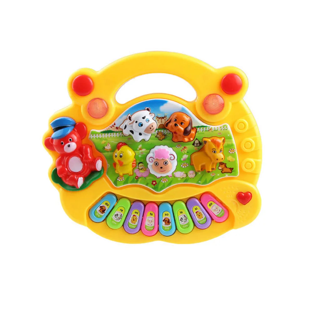 Piano Keyboard Electric Flashing Music Toys