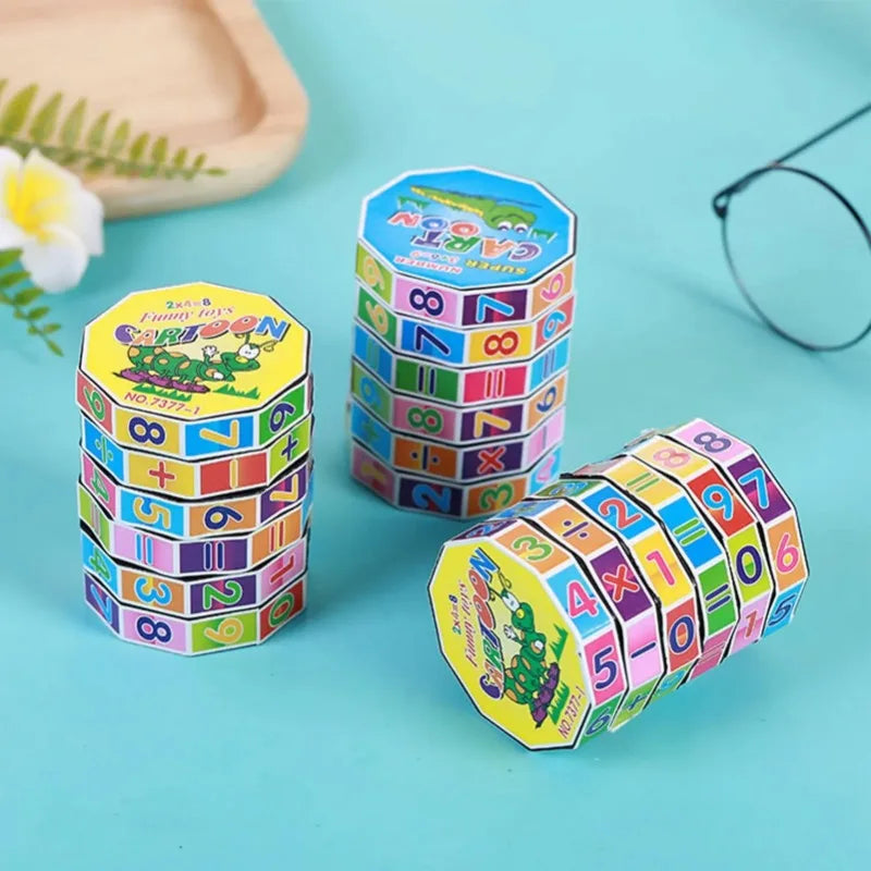 Mathematics Numbers Magic Cube Puzzle Toy