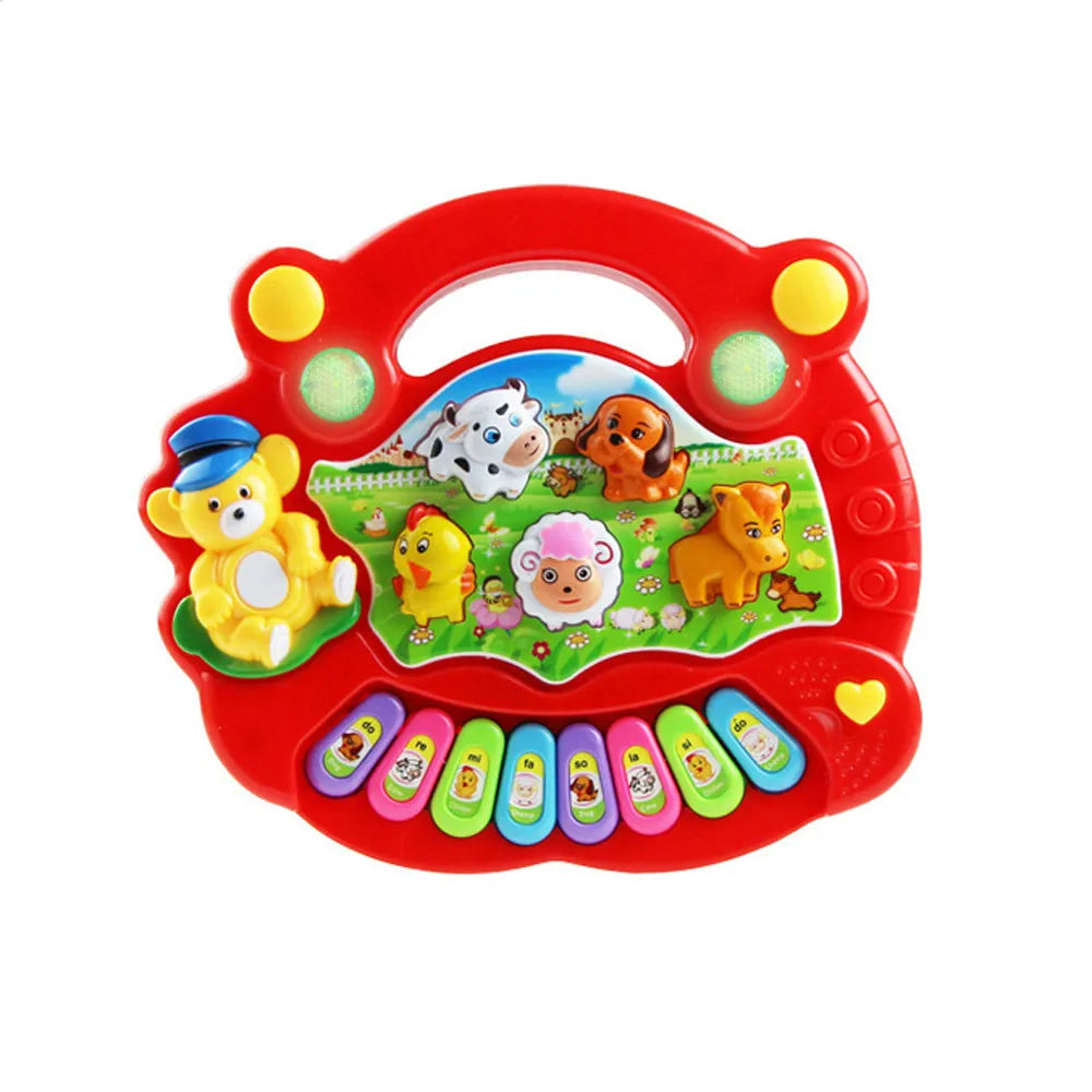 Piano Keyboard Electric Flashing Music Toys
