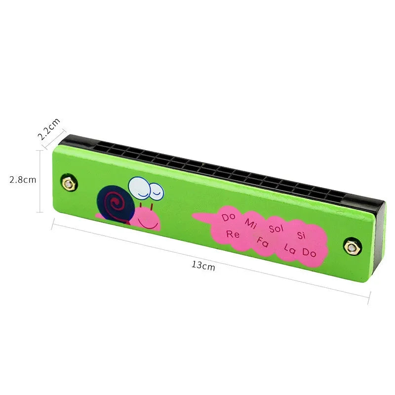 16 Holes Cute Harmonica Musical instrument Toys