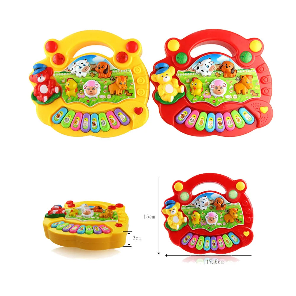 Piano Keyboard Electric Flashing Music Toys