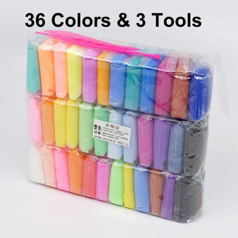 36 Colors Polymer Light Clay Toys