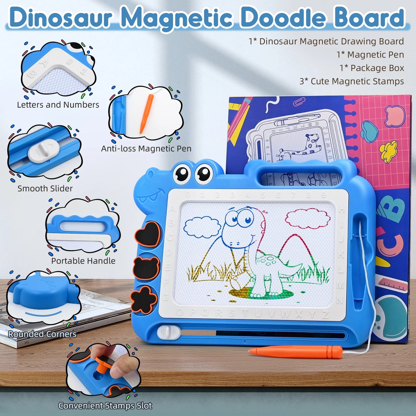 Magnetic Drawing Board Toddler Toys