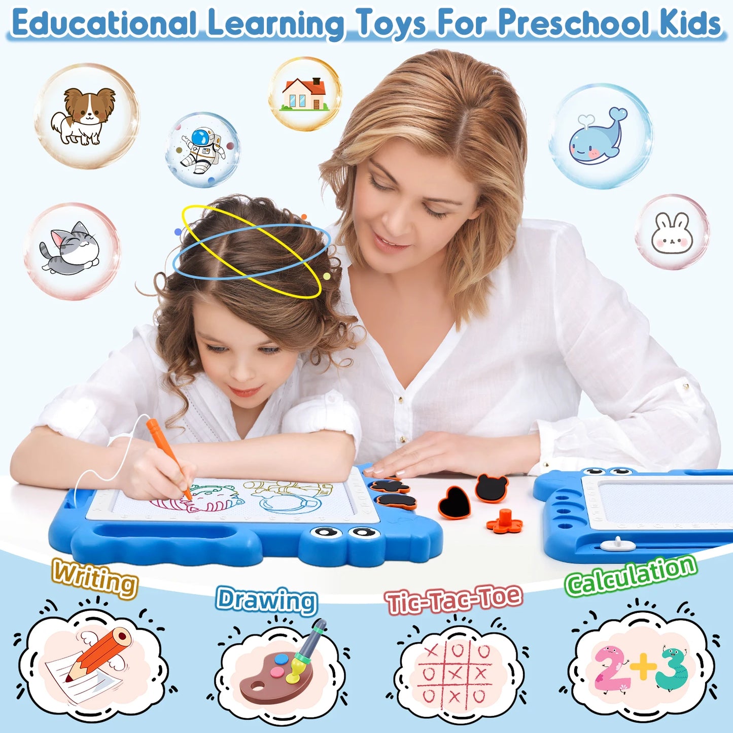 Magnetic Drawing Board Toddler Toys