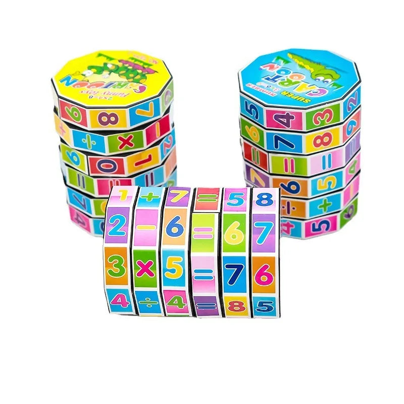 Mathematics Numbers Magic Cube Puzzle Toy