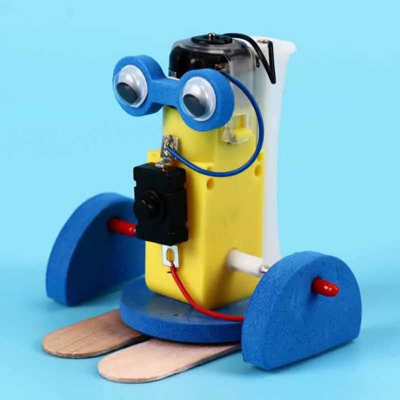 DIY Electric Walking Robot Model Kits Toys