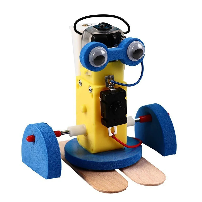 DIY Electric Walking Robot Model Kits Toys