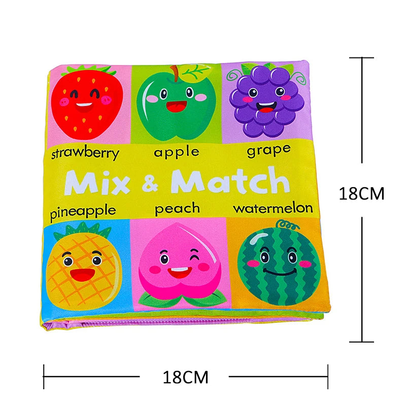 Cartoon Animal Face Matching Baby Stereo Toys