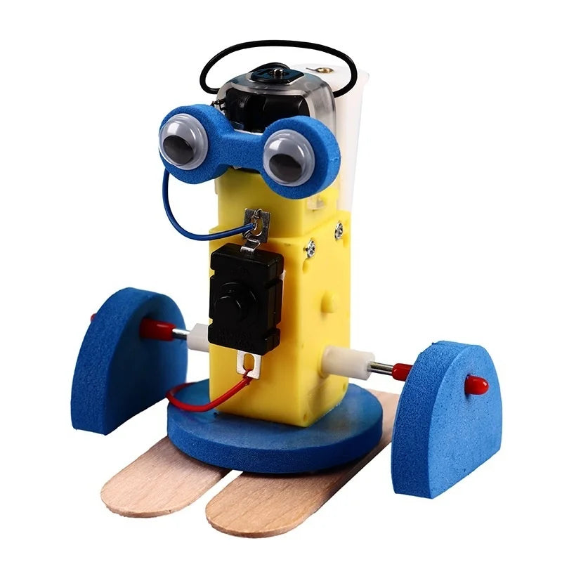 DIY Electric Walking Robot Model Kits Toys