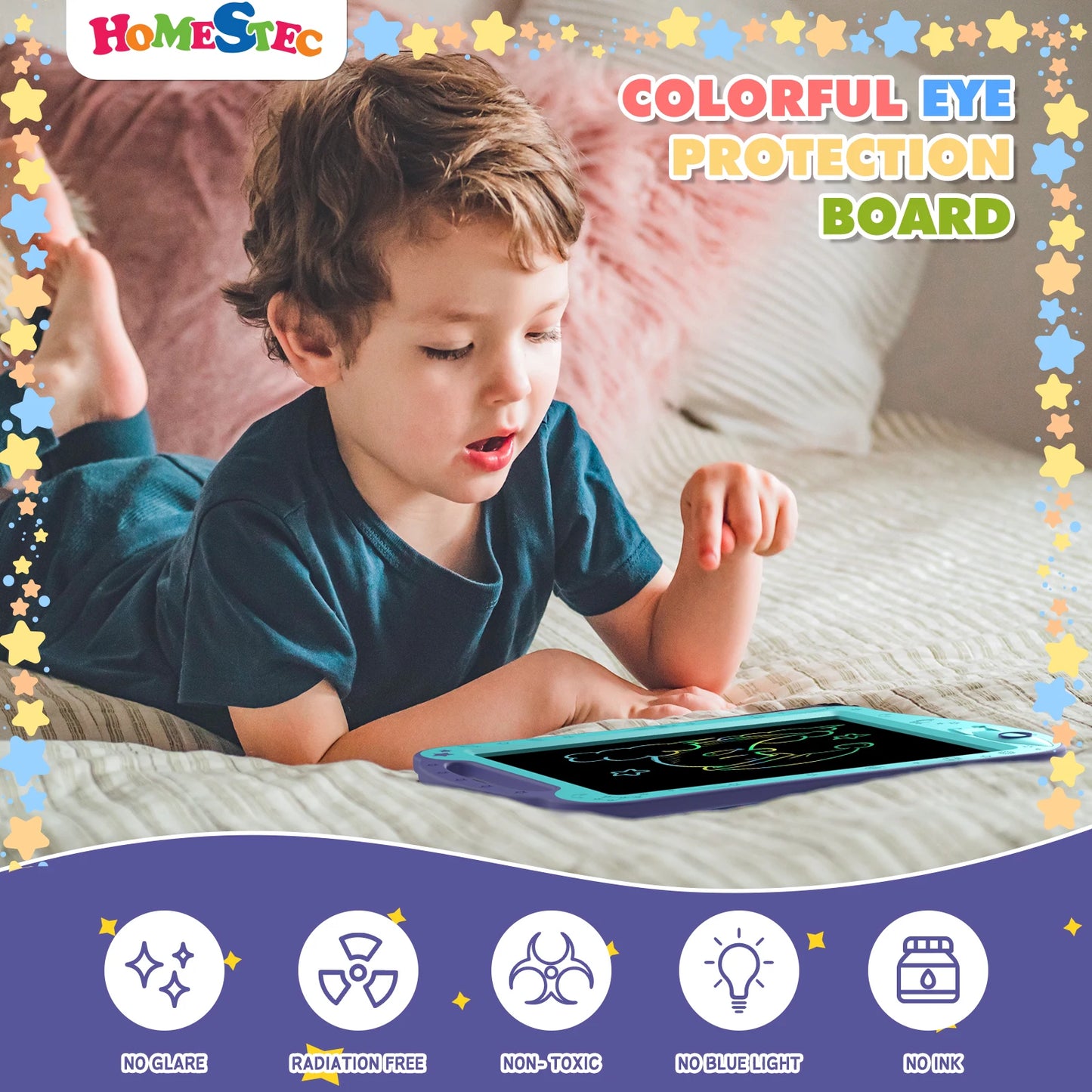 AstroDraw Colored Drawing Tablet Toys