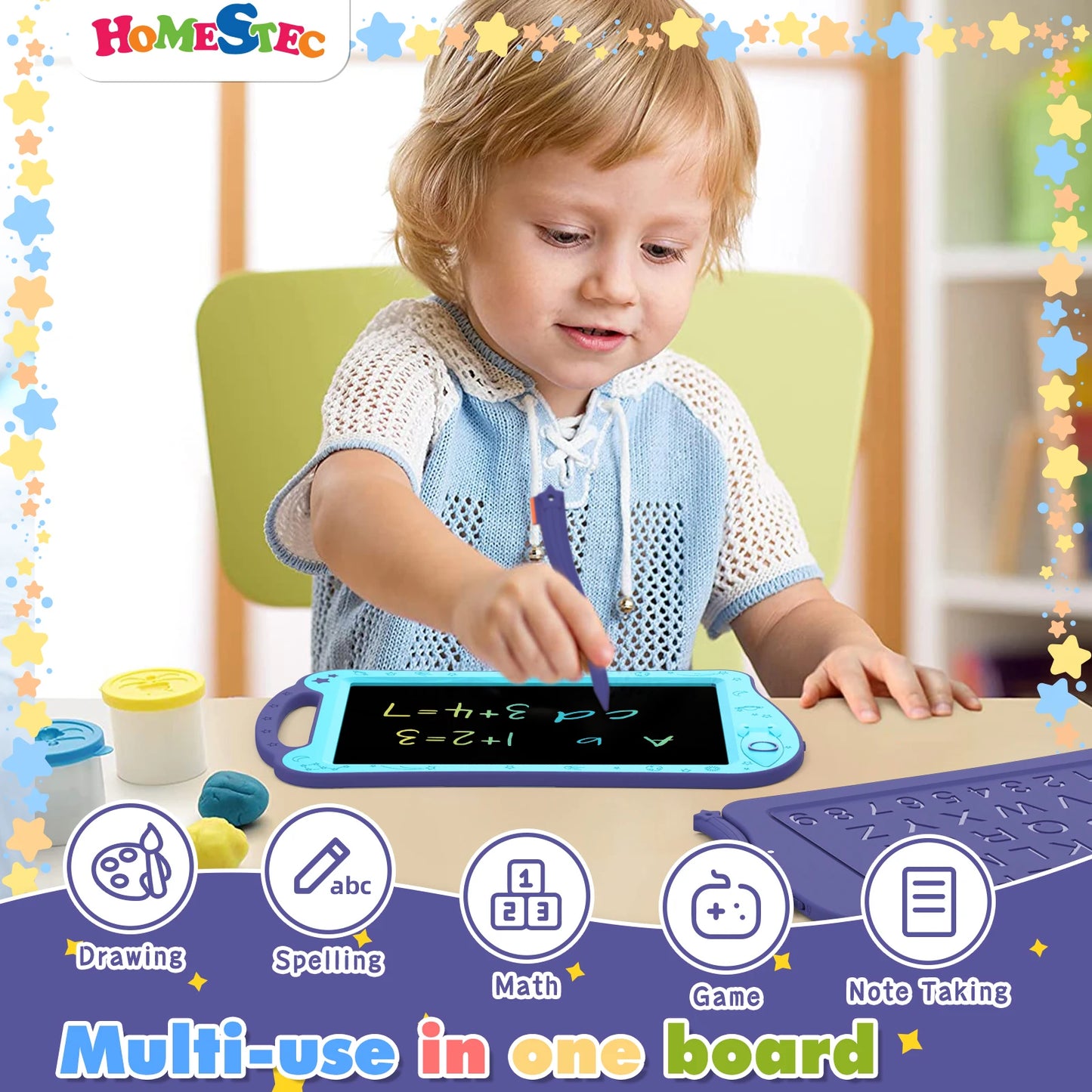 AstroDraw Colored Drawing Tablet Toys