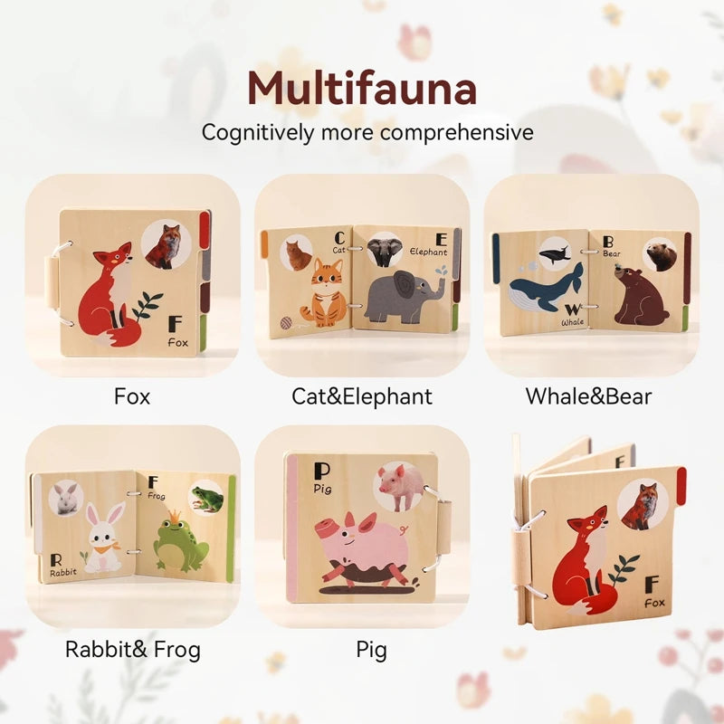 Baby Animal Reading Card Toy