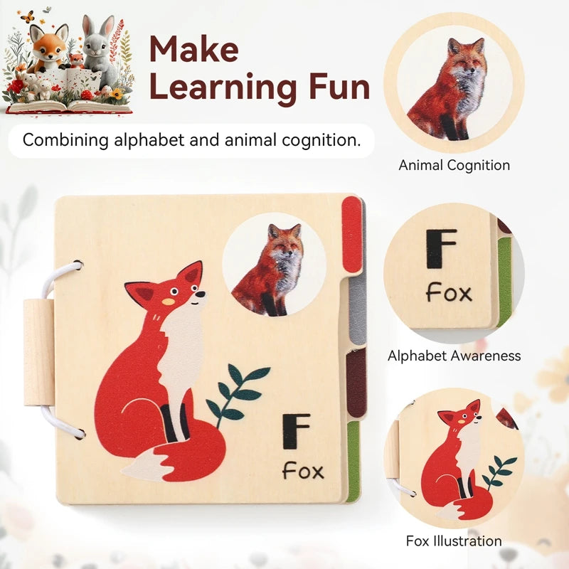Baby Animal Reading Card Toy