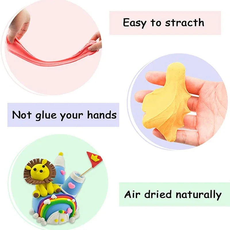 36 Colors Polymer Light Clay Toys