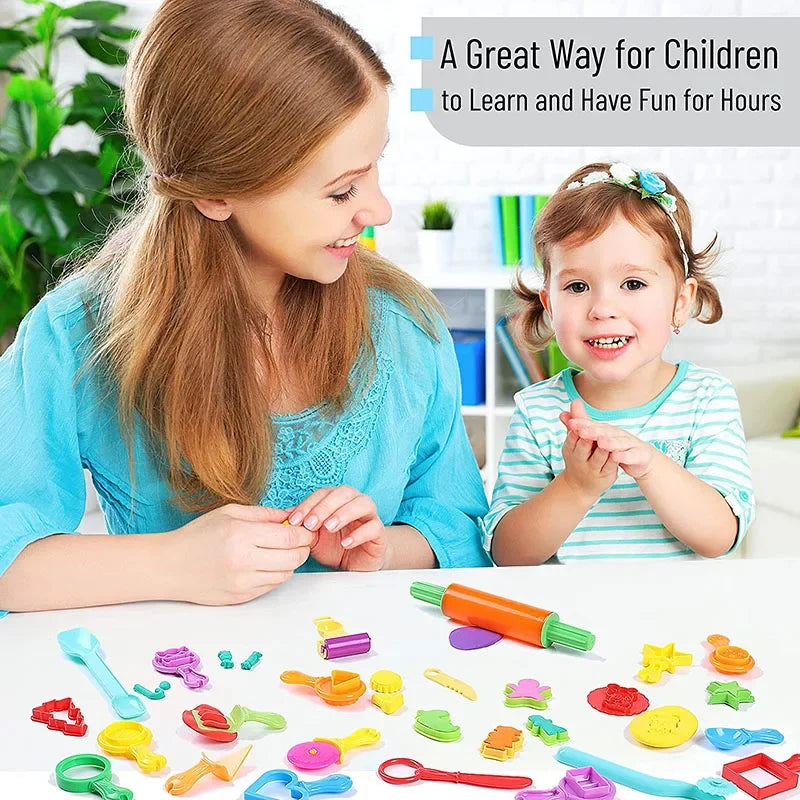 Play Dough Art Craft Modeling Clay Toys