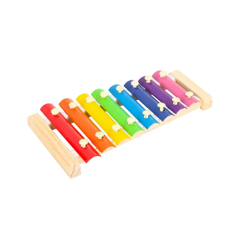 Wooden 8 Tones Multicolor Xylophone Toys