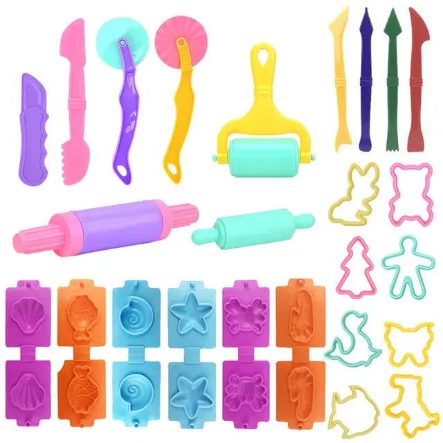 Play Dough Art Craft Modeling Clay Toys