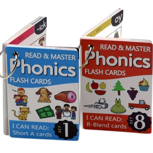 English Phonics Flash Cards Toys