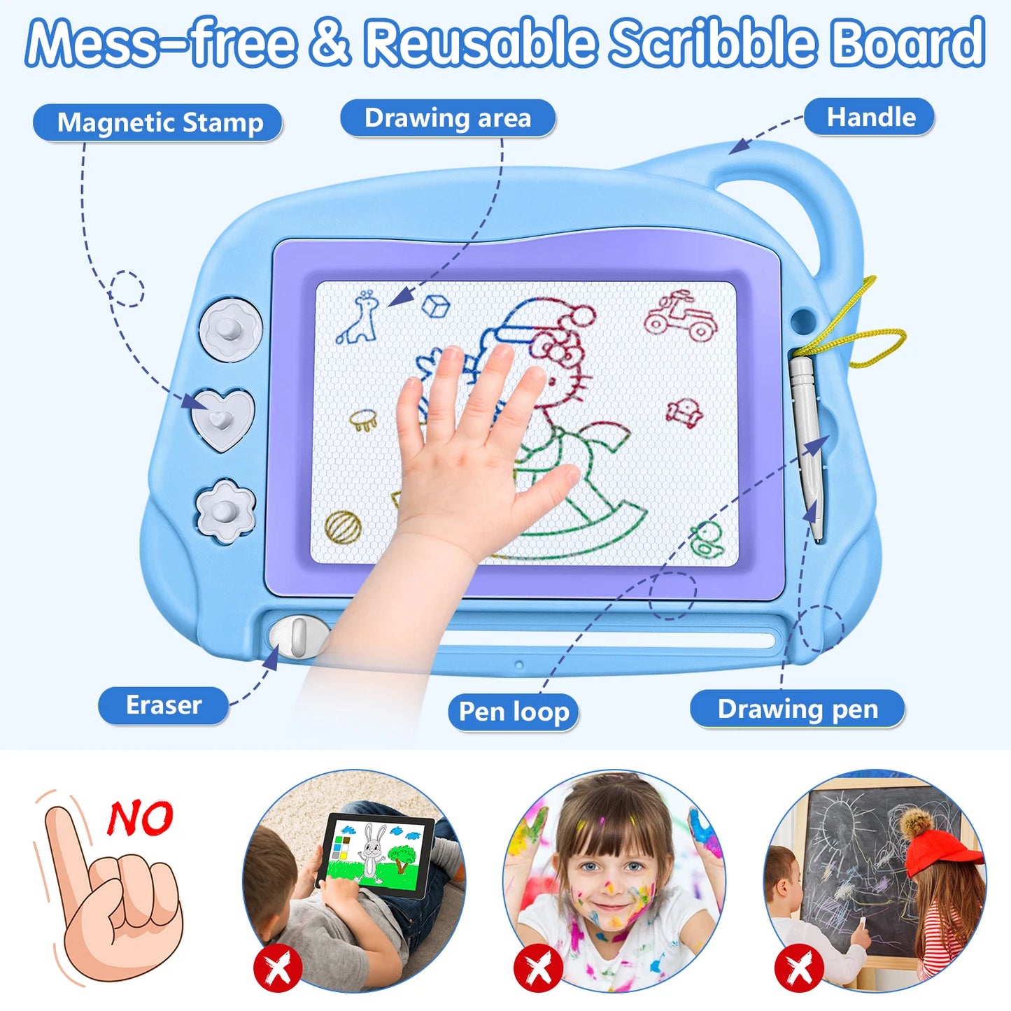 Magnetic Drawing Board Mini Toys