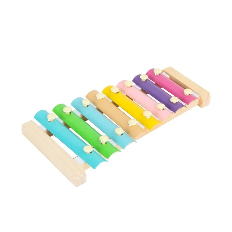 Wooden 8 Tones Multicolor Xylophone Toys