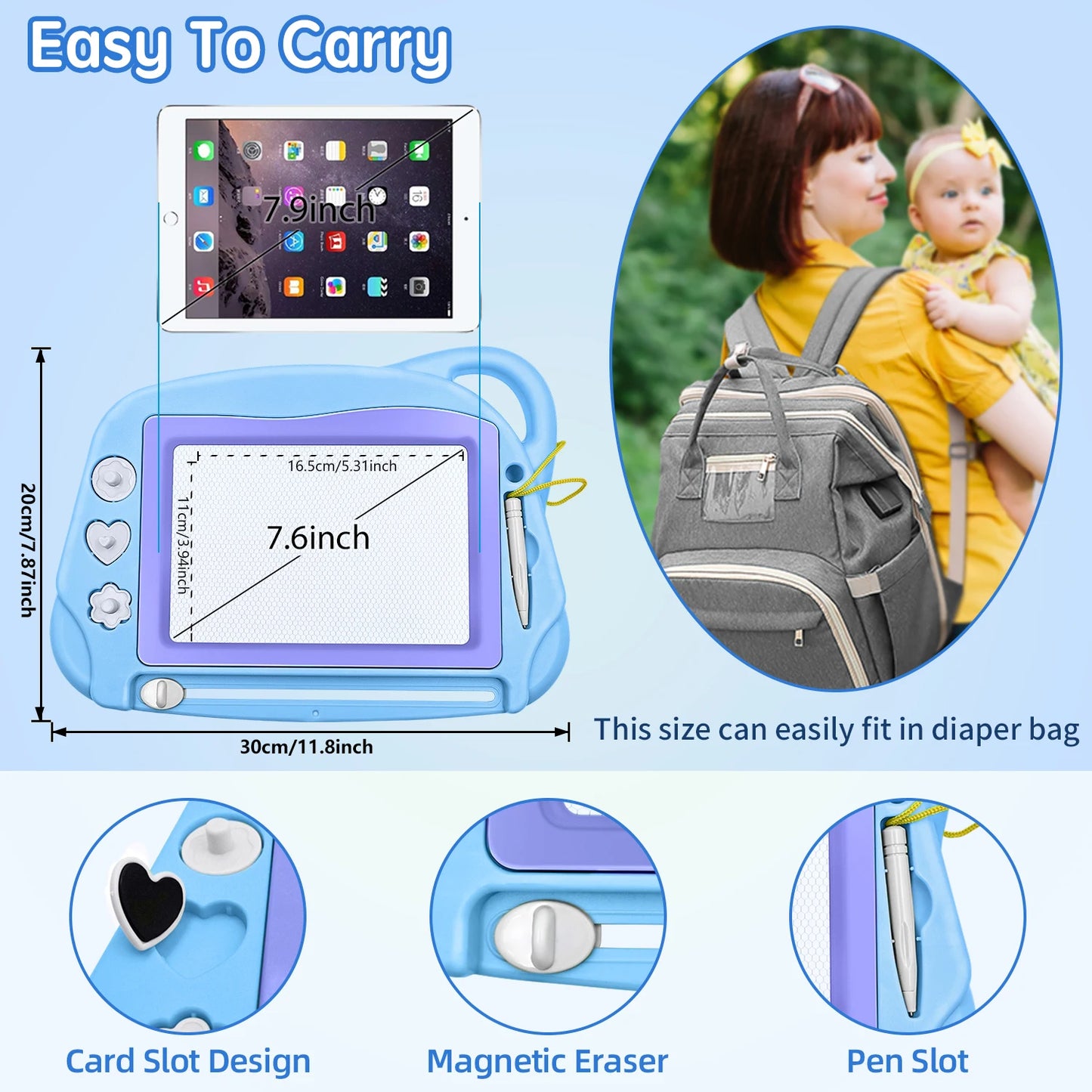 Magnetic Drawing Board Mini Toys