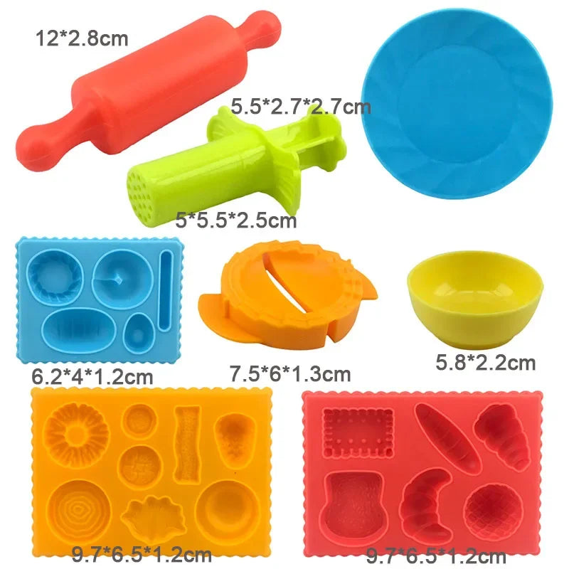 Play Dough Art Craft Modeling Clay Toys